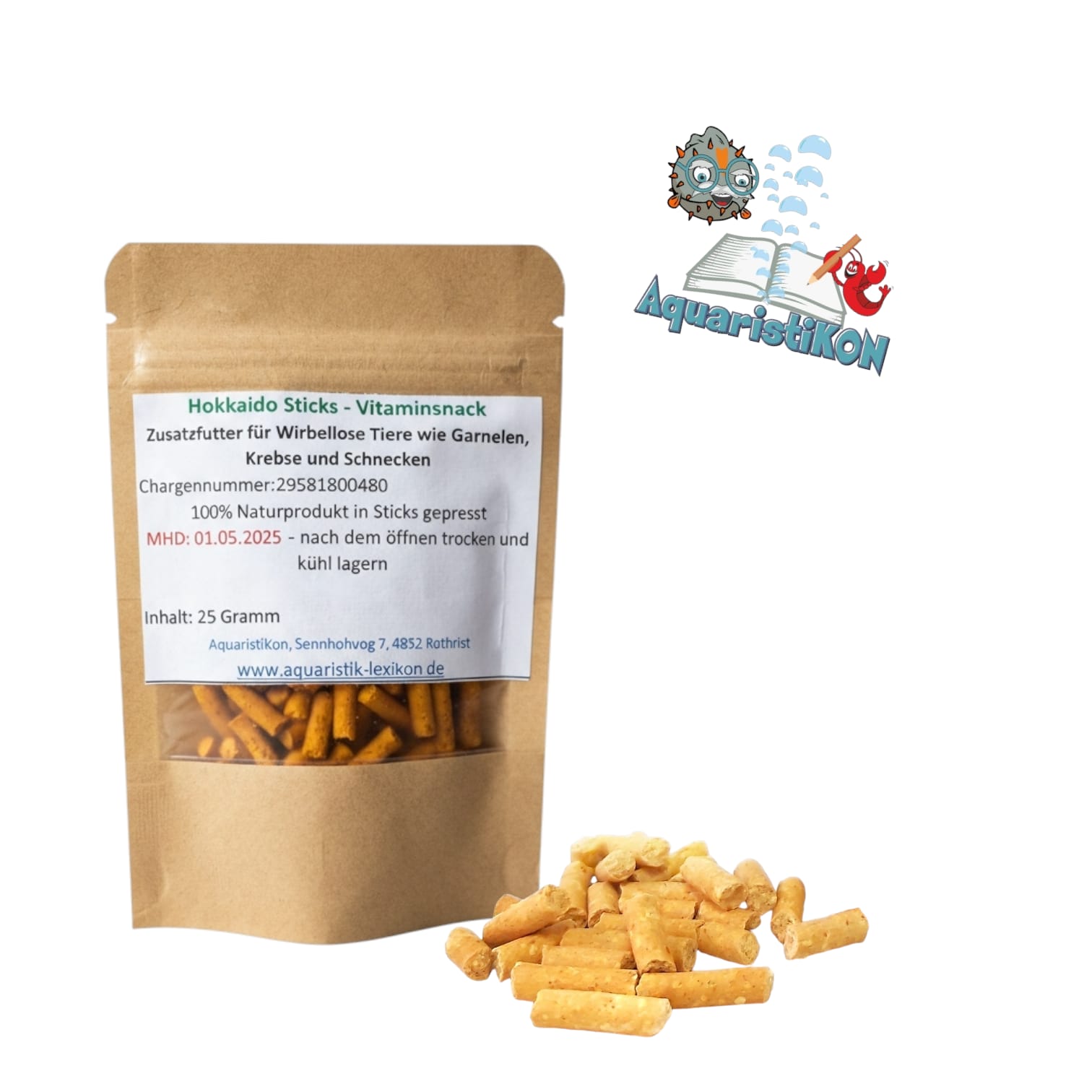 Hokkaido Sticks - Garnelensticks der Vitaminsnack